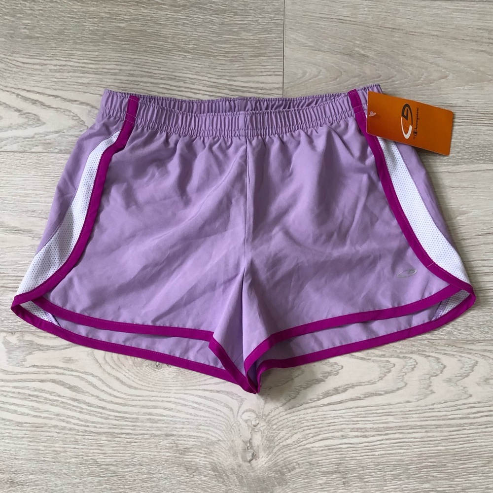 NWT Champion Girls Running Athletic Gym Duo Shorts - Picture 15 of 16